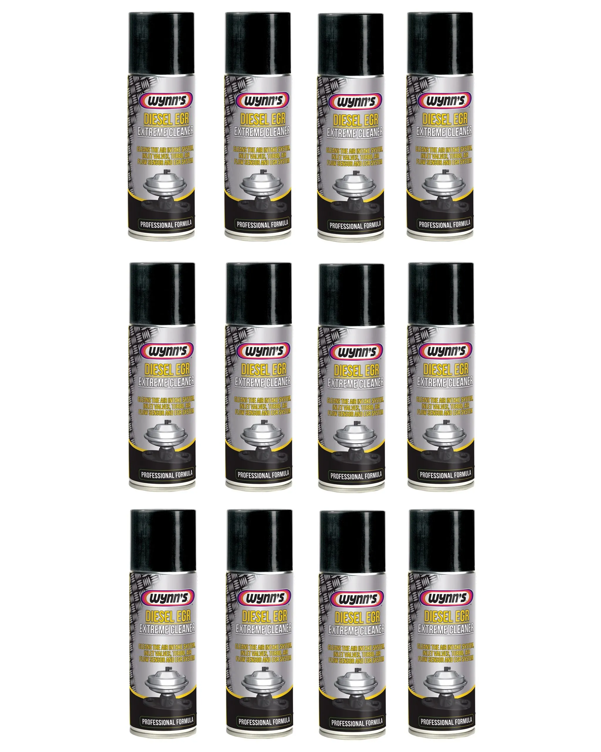 Wynns 23379 Diesel EGR 3 Lufteinlasssystemreiniger 12x200ml