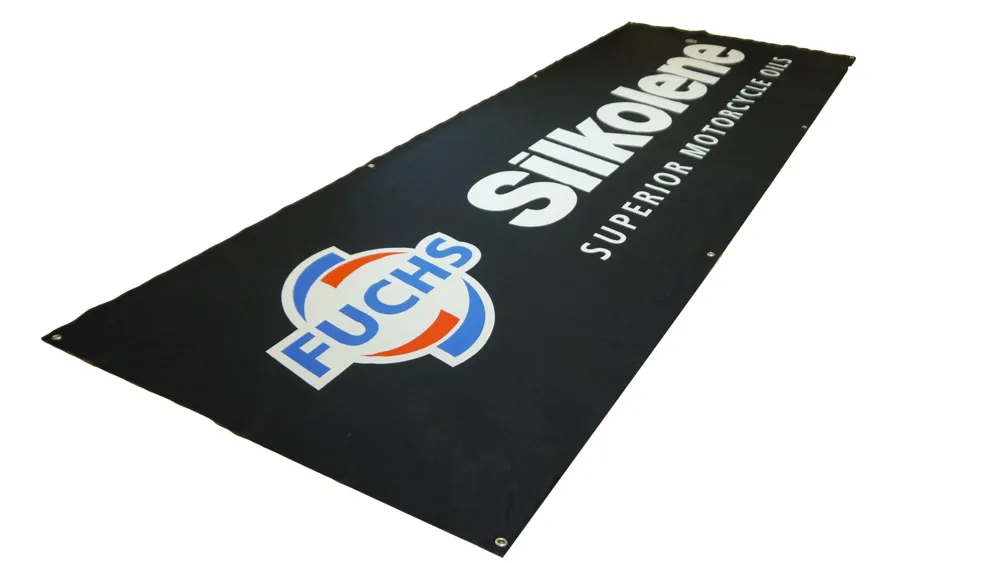 Fuchs Silkolene Spannband, Banner 3 x 0,8m