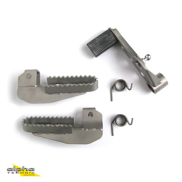 Fußrastensatz BMW R80GS/R100GS mit Schalthebel