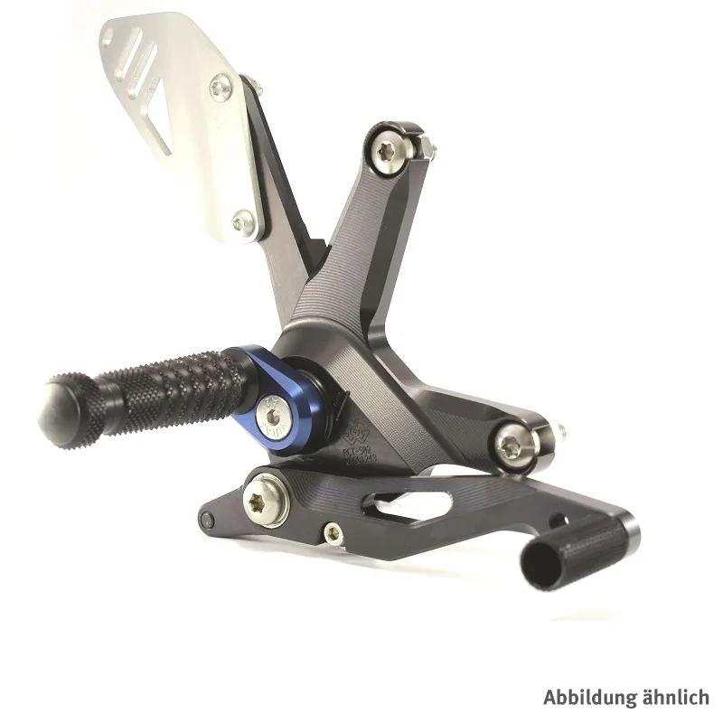 Gilles RCT10GT Fußrastenanlage Suzuki SV650, WCX0