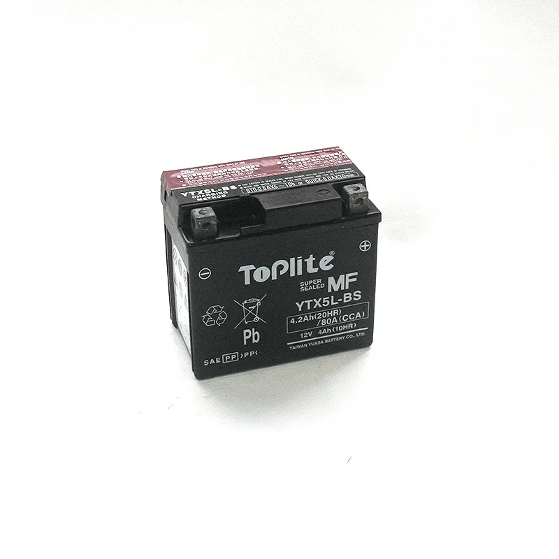 ToPlite YUASA Batterie YTX5L-BS!