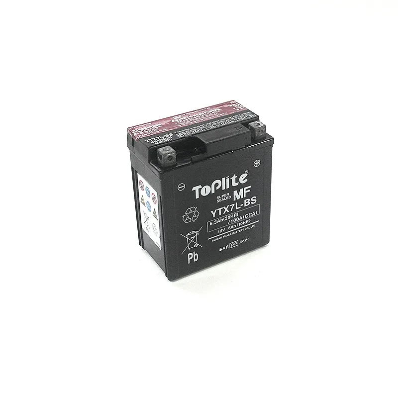 ToPlite YUASA Batterie YTX7L-BS
