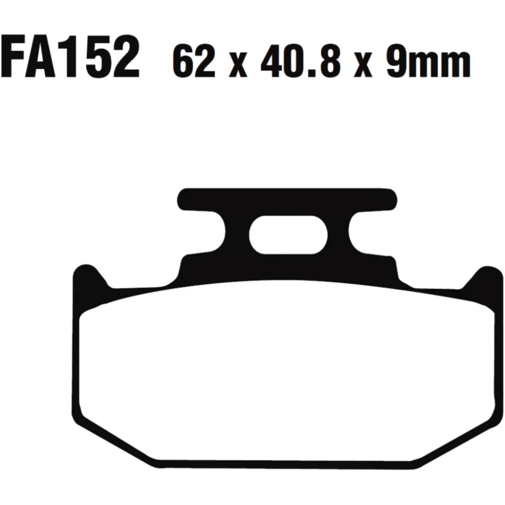 Bremsbeläge Bremsklotz Sinter MX-S EBC MXS152