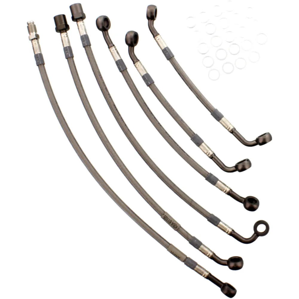 Bremsleitung Bremsschlauch Stahlflex Kit JMP 62BM2036