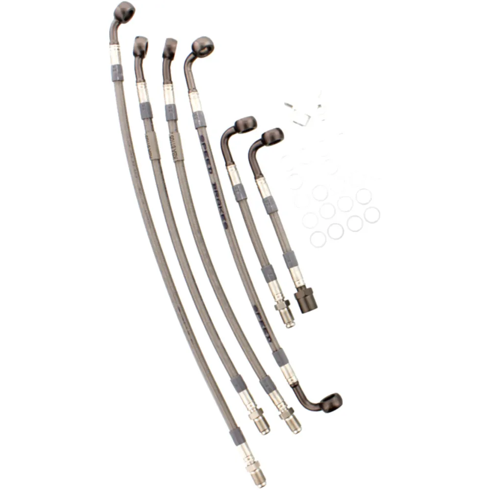 Bremsleitung Bremsschlauch Stahlflex Kit JMP 62BM1986