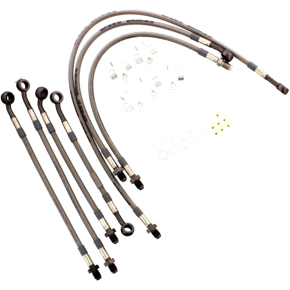 Bremsleitung Bremsschlauch Stahlflex Kit JMP 62HO0597