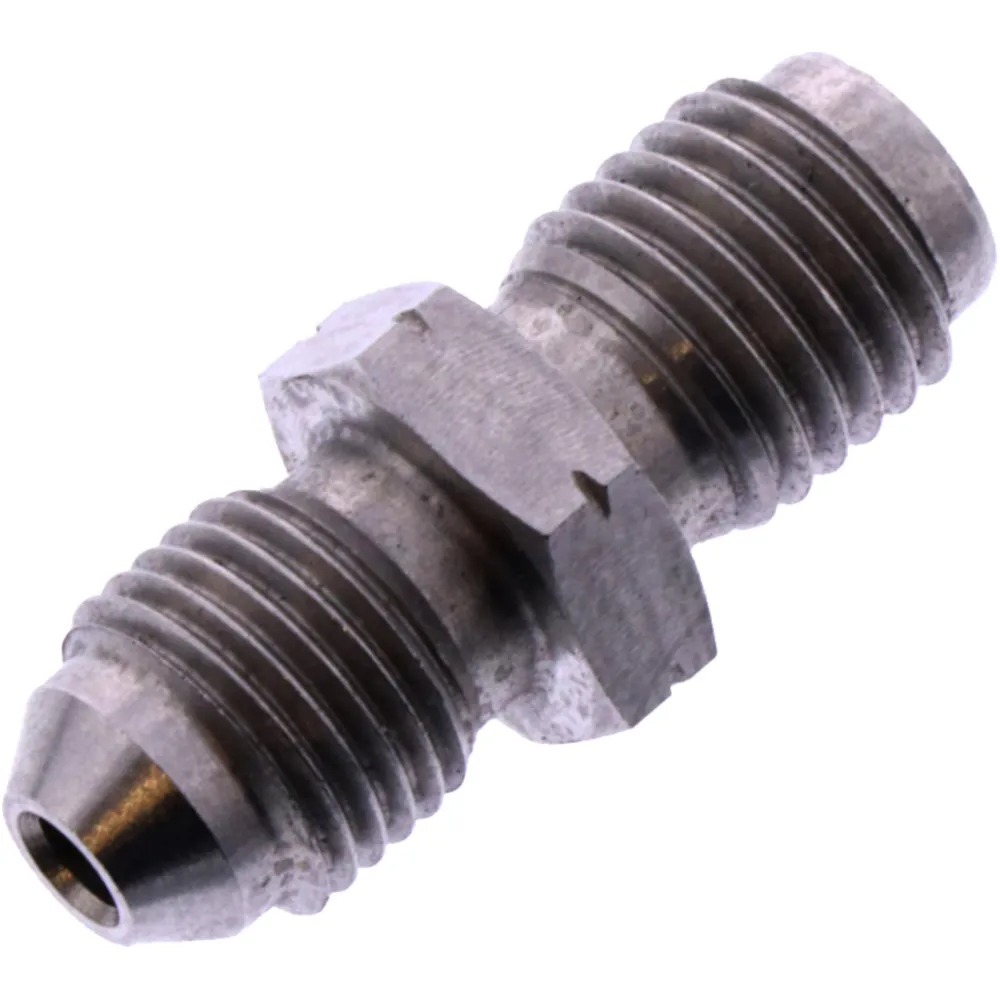 Adapter H8153132C in silber M10 x 1.25 - M10 x 1 Konkav/Konkav