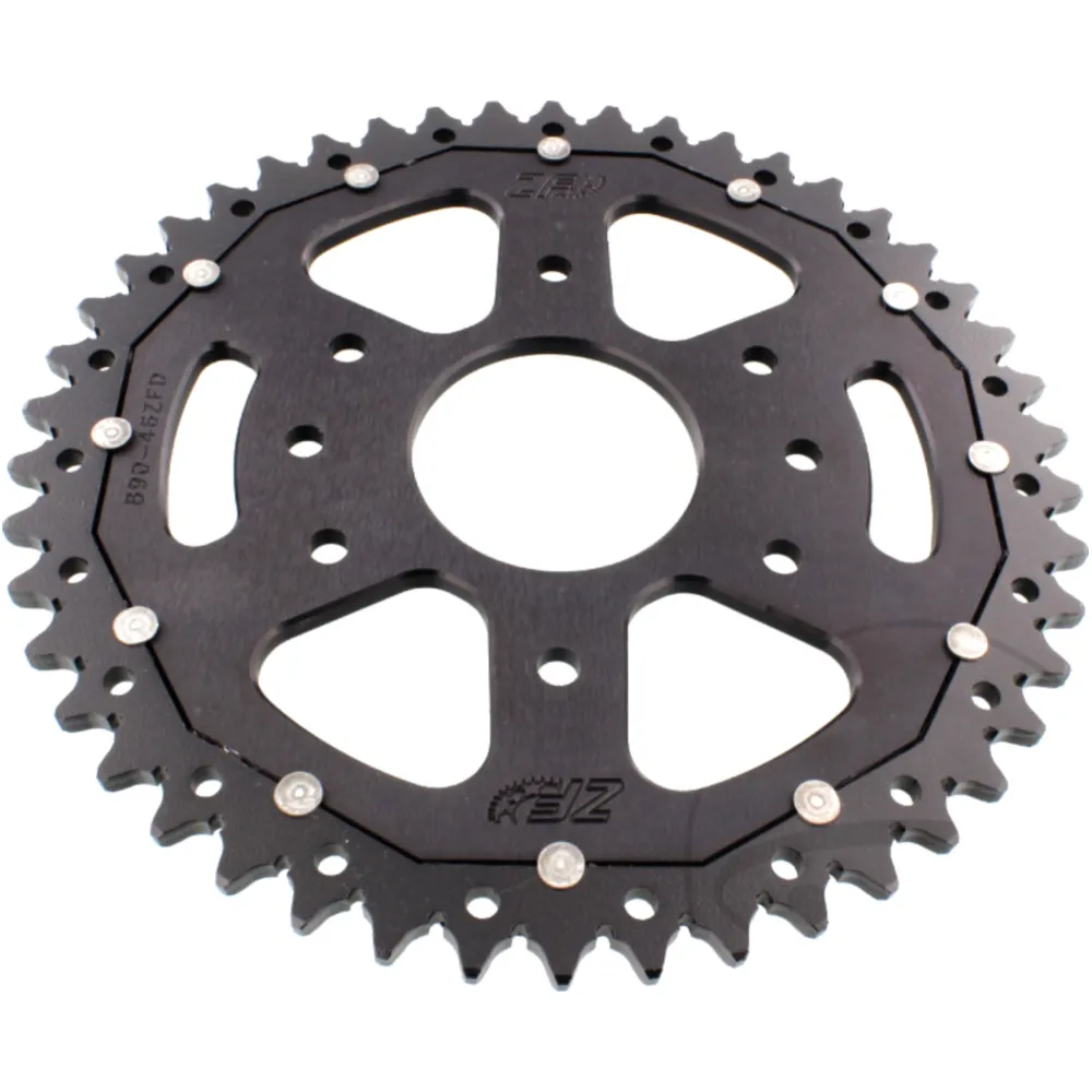 sprocket Dual 46Z Pitch 520 black ZFD89046BLK