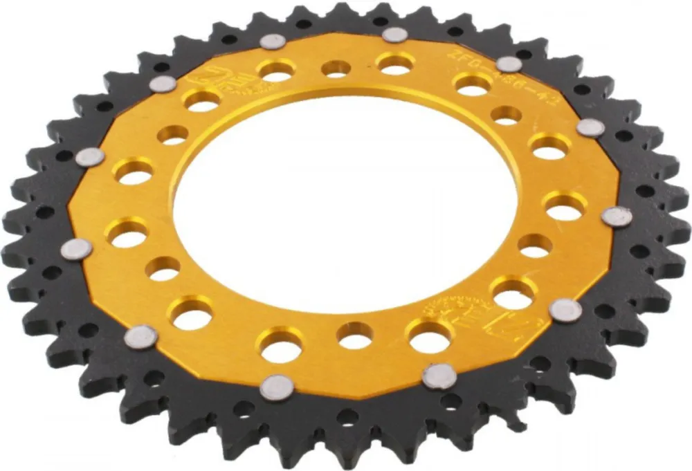 Kettenblatt Kettenrad Dual 42Z Teilung 520 gold ZFD48642GLD