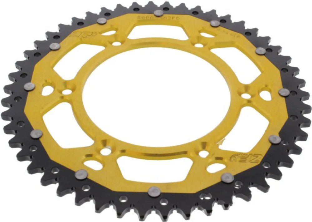 Rear sprocket dual 50 tooth pitch 520 gold