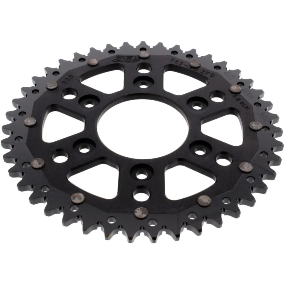 Kettenblatt Kettenrad Dual 43Z Teilung 525 schwarz ZFD76543BLK