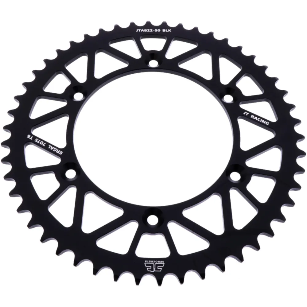 Alu-Kettenrad 50Z Teilung 520 schwarz JTA82250BLK