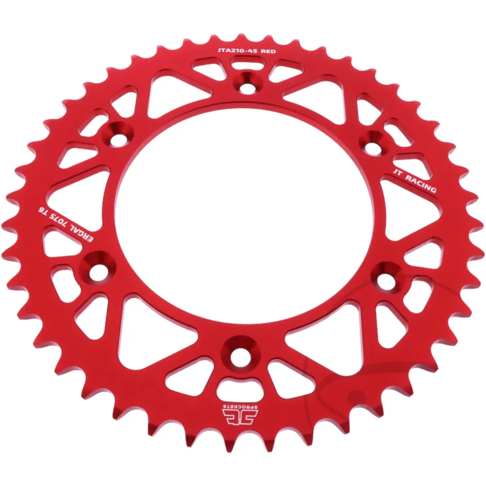 Alu-Kettenrad 45Z Teilung 520 rot