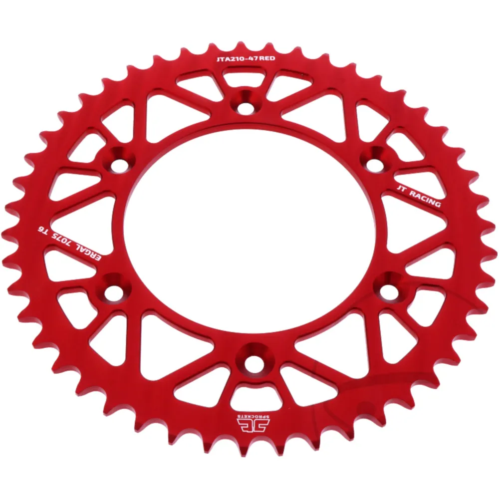 Alu-Kettenrad 47Z Teilung 520 rot