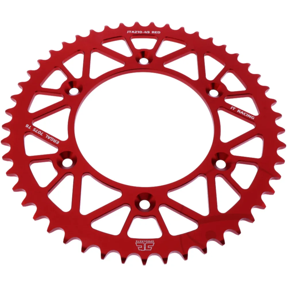 Rear sprocket alu 49 tooth pitch 520 red