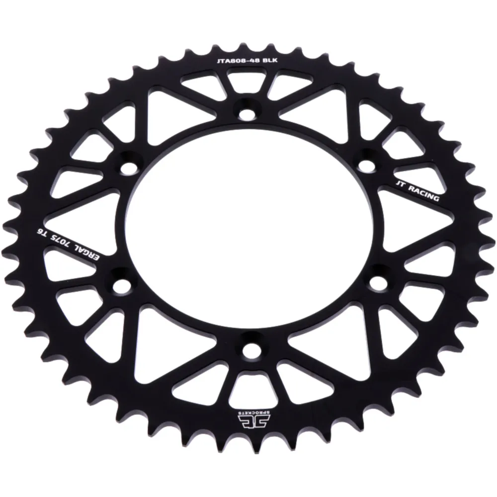 Rear sprocket alu 48 tooth pitch 520 black JTA80848BLK
