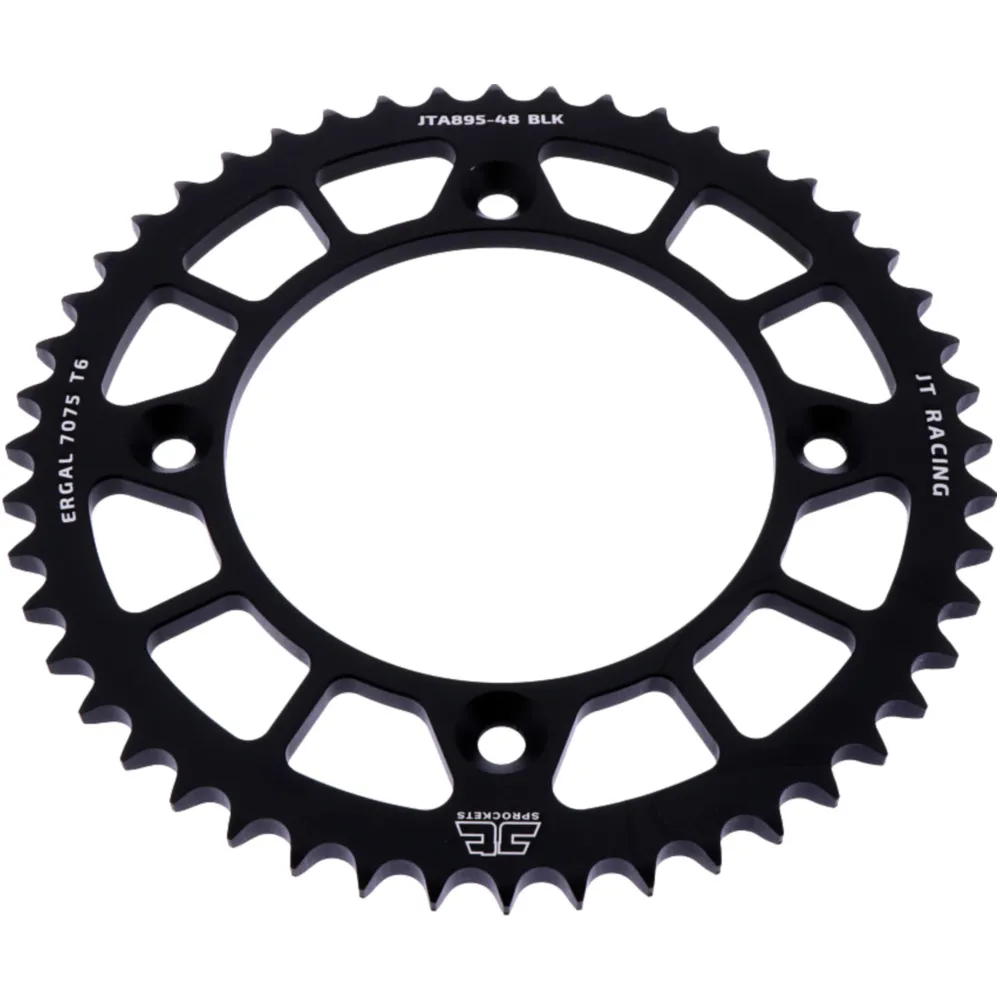 Alu-Kettenrad 48Z Teilung 428 schwarz JTA89548BLK