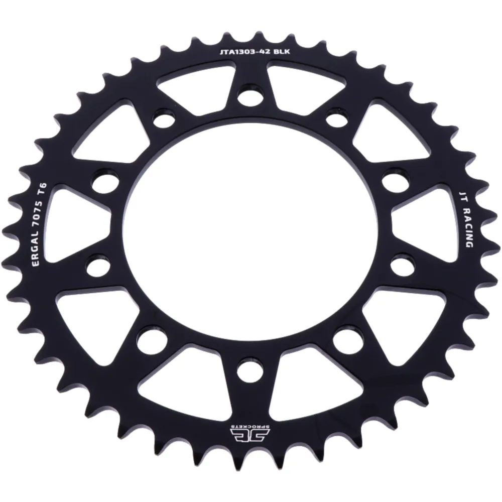 Alu-Kettenrad 42Z Teilung 520 schwarz JTA130342BLK