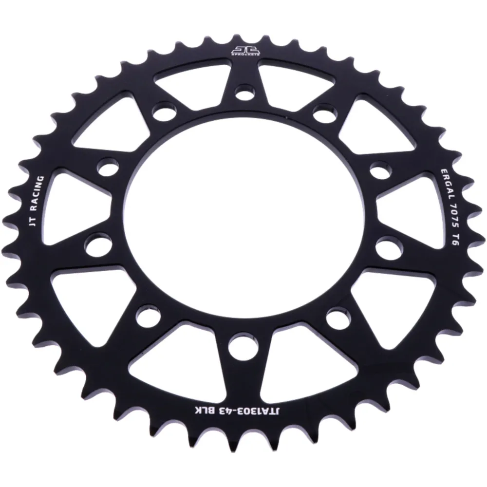 Alu-Kettenrad 43Z Teilung 520 schwarz