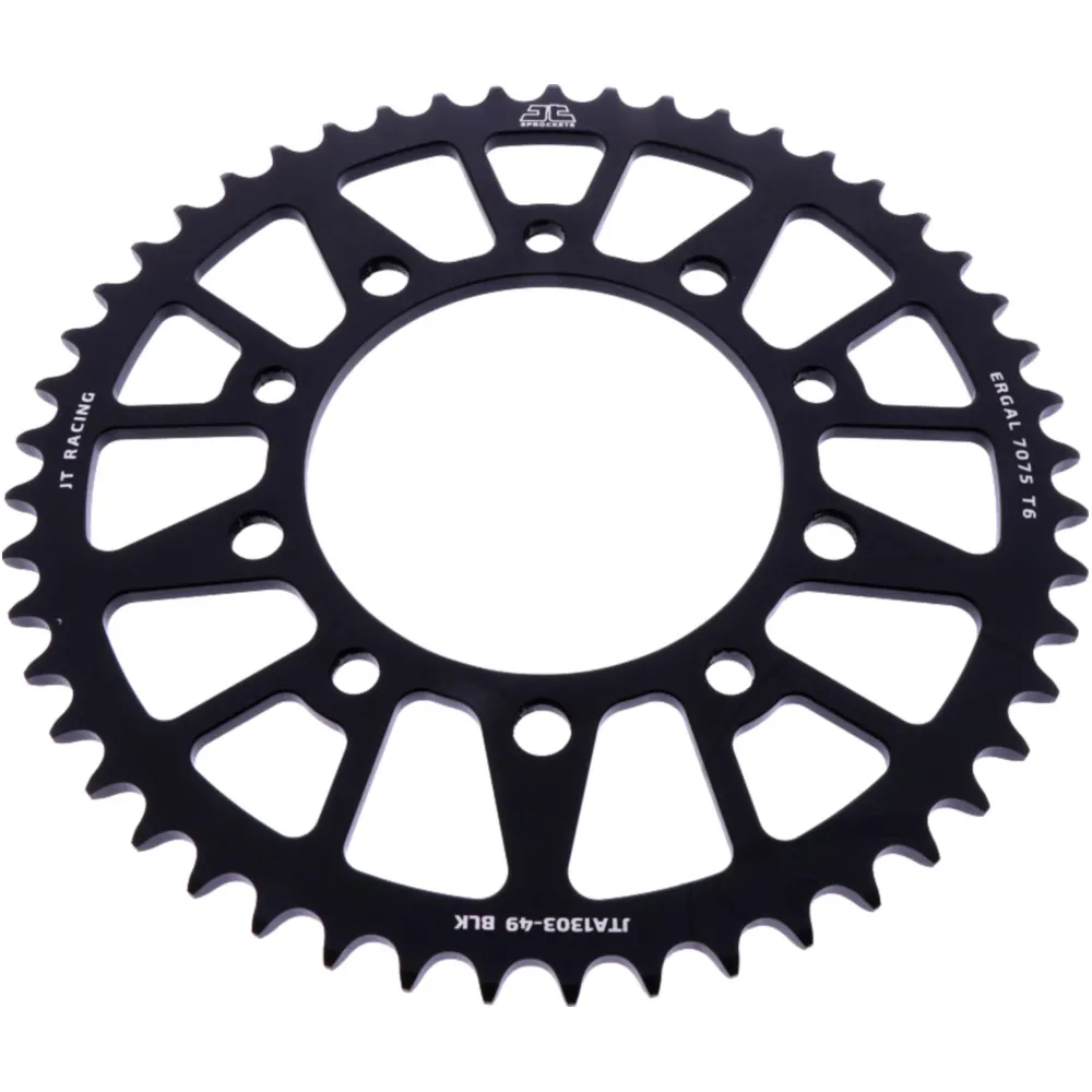 Alu-Kettenrad 49Z Teilung 520 schwarz JTA130349BLK