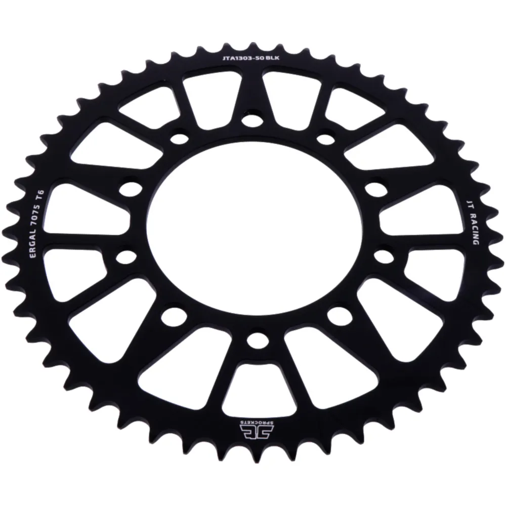 Alu-Kettenrad 50Z Teilung 520 schwarz JTA130350BLK