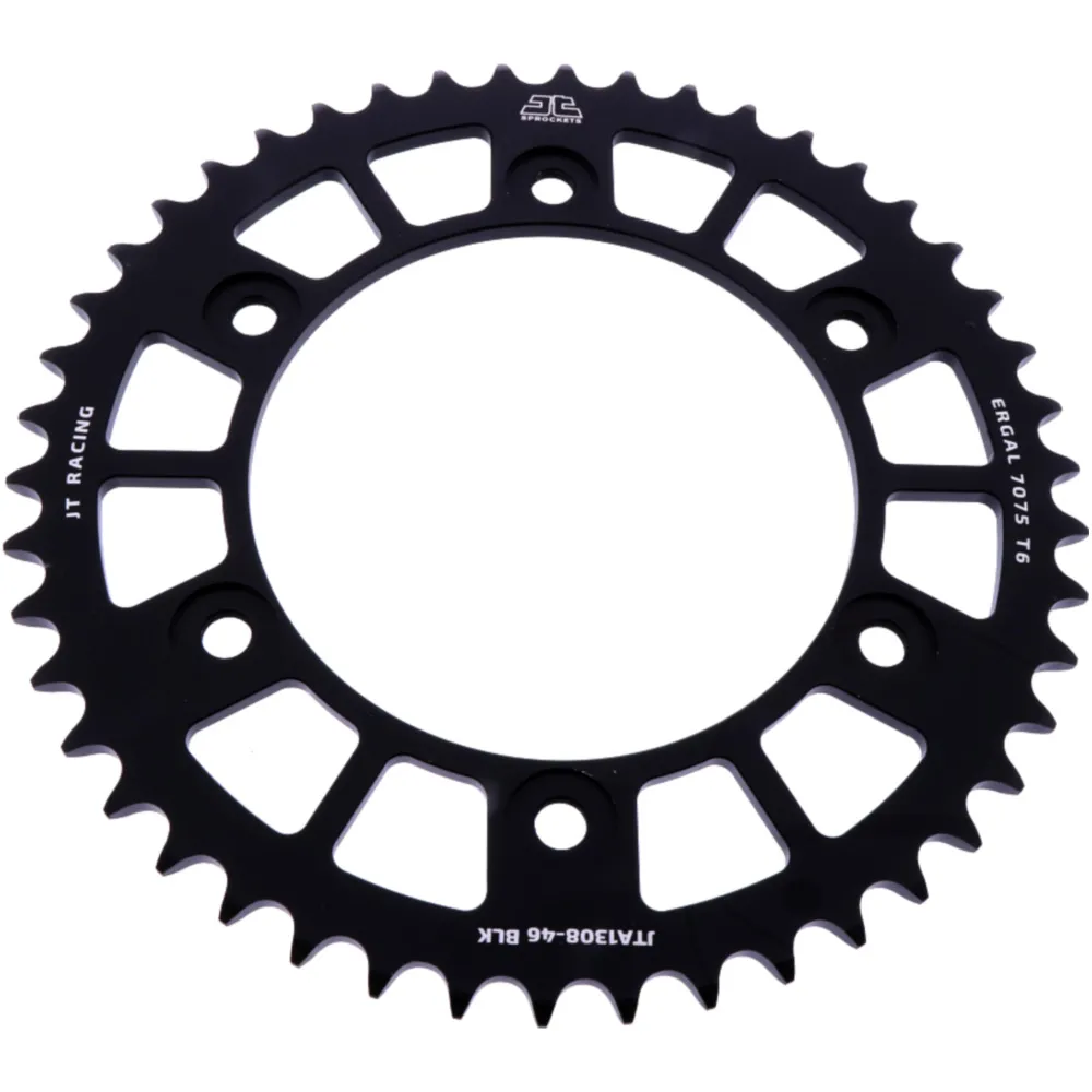 Alu-Kettenrad 46Z Teilung 520 schwarz JTA130846BLK