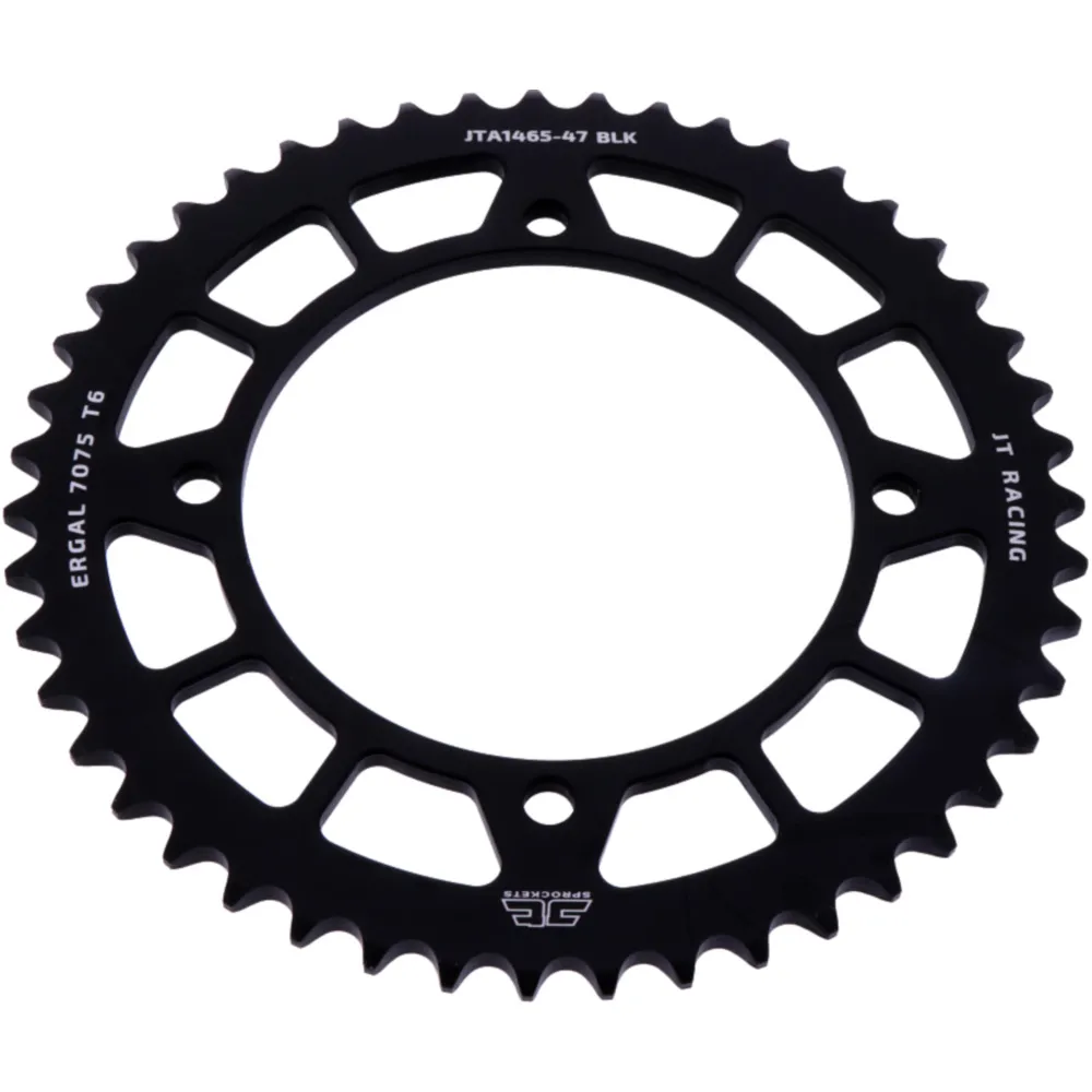 Alu-Kettenrad 47Z Teilung 420 schwarz