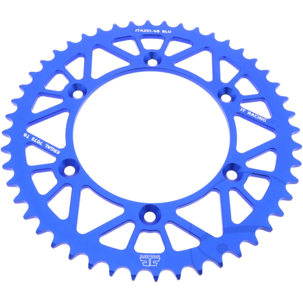 Alu-Kettenrad 48Z Teilung 520 blau