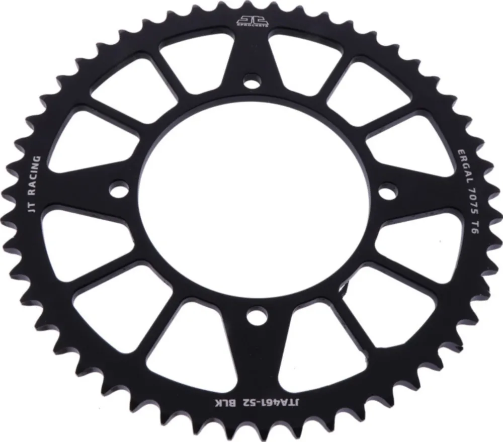 Alu-Kettenrad 52Z Teilung 420 schwarz