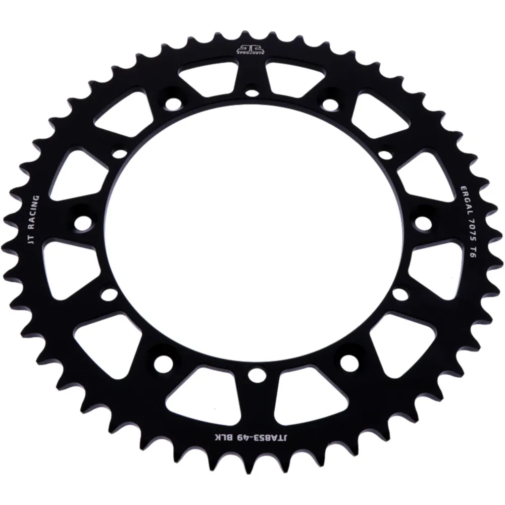 Alu-Kettenrad 49Z Teilung 520 schwarz JTA85349BLK