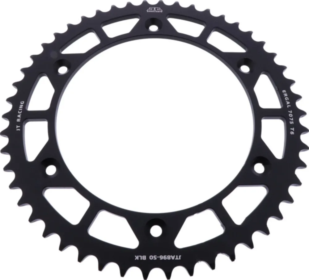 Alu-Kettenrad 50Z Teilung 520 schwarz JTA89650BLK