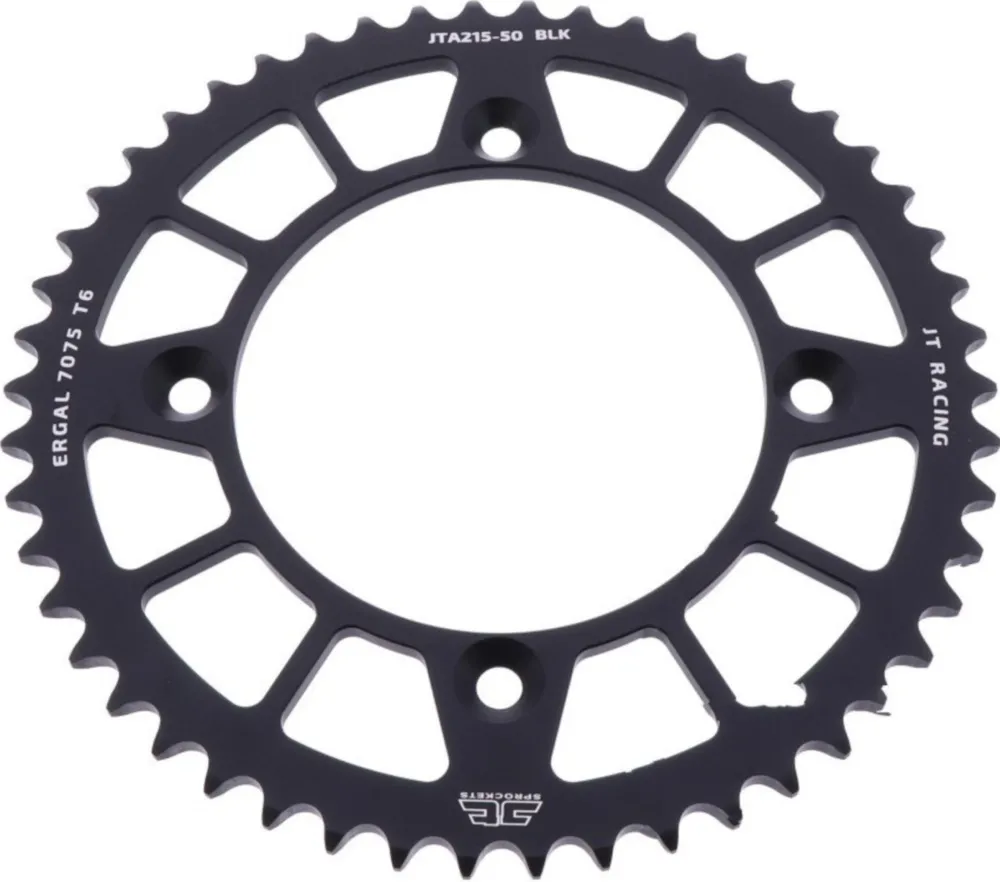 Alu-Kettenrad 50Z Teilung 420 schwarz JTA21550BLK