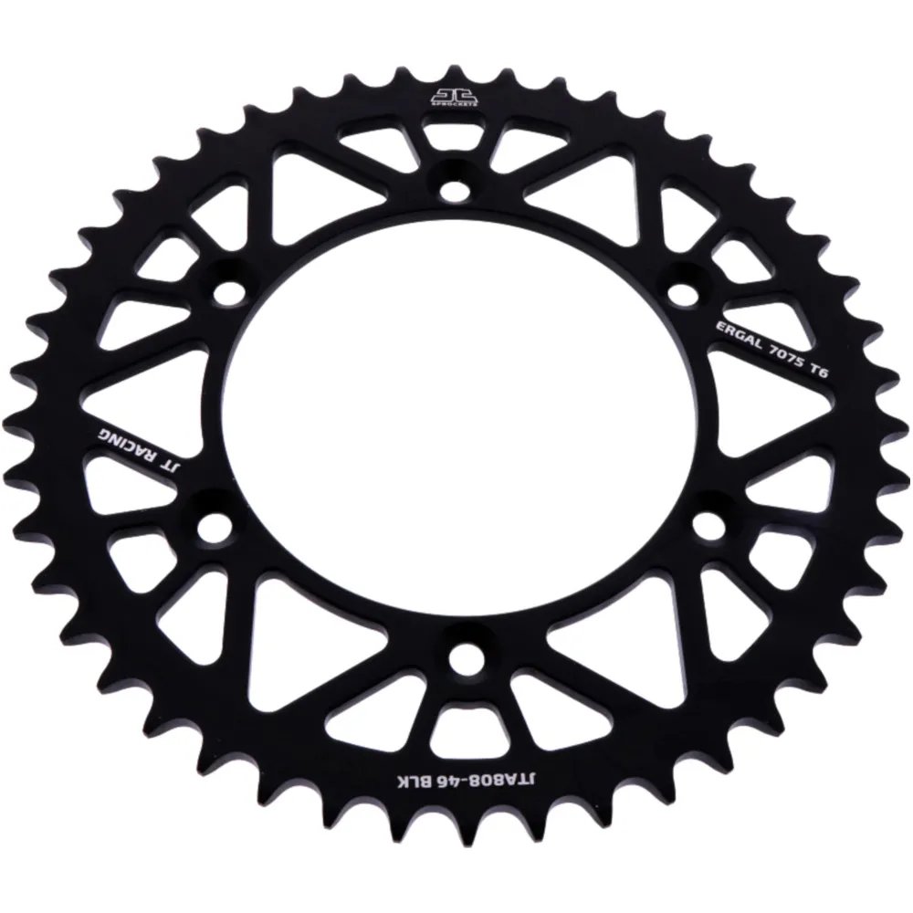 Alu-Kettenrad 46Z Teilung 520 schwarz JTA80846BLK