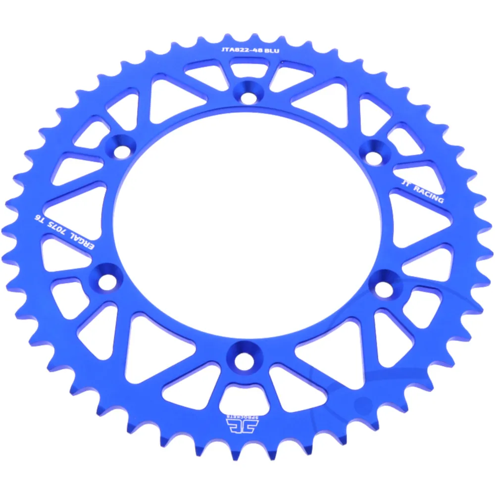 Alu-Kettenrad 48Z Teilung 520 blau JTA82248BLU