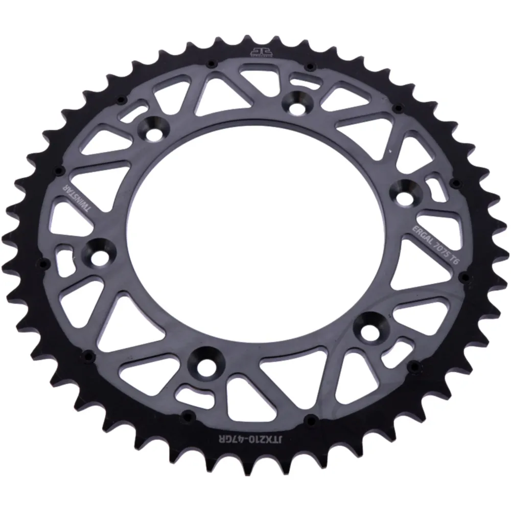 Kettenrad Twinstar 47Z Teilung 520 grau JTX21047GR