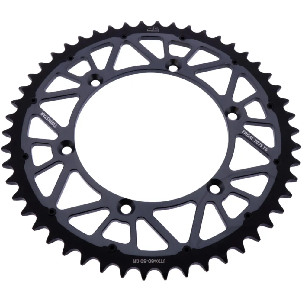 Rear sprocket twinstar 50 tooth pitch 520 grey JTX46050GR