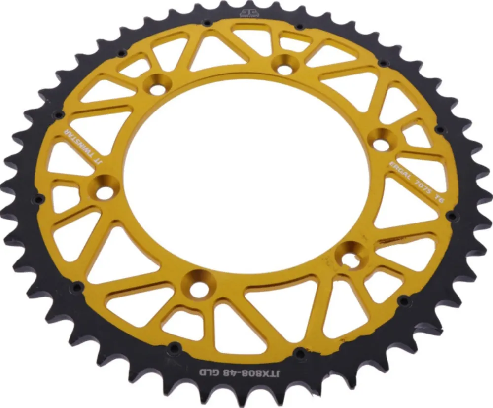 Kettenrad Twinstar 48Z Teilung 520 gold JTX80848GLD