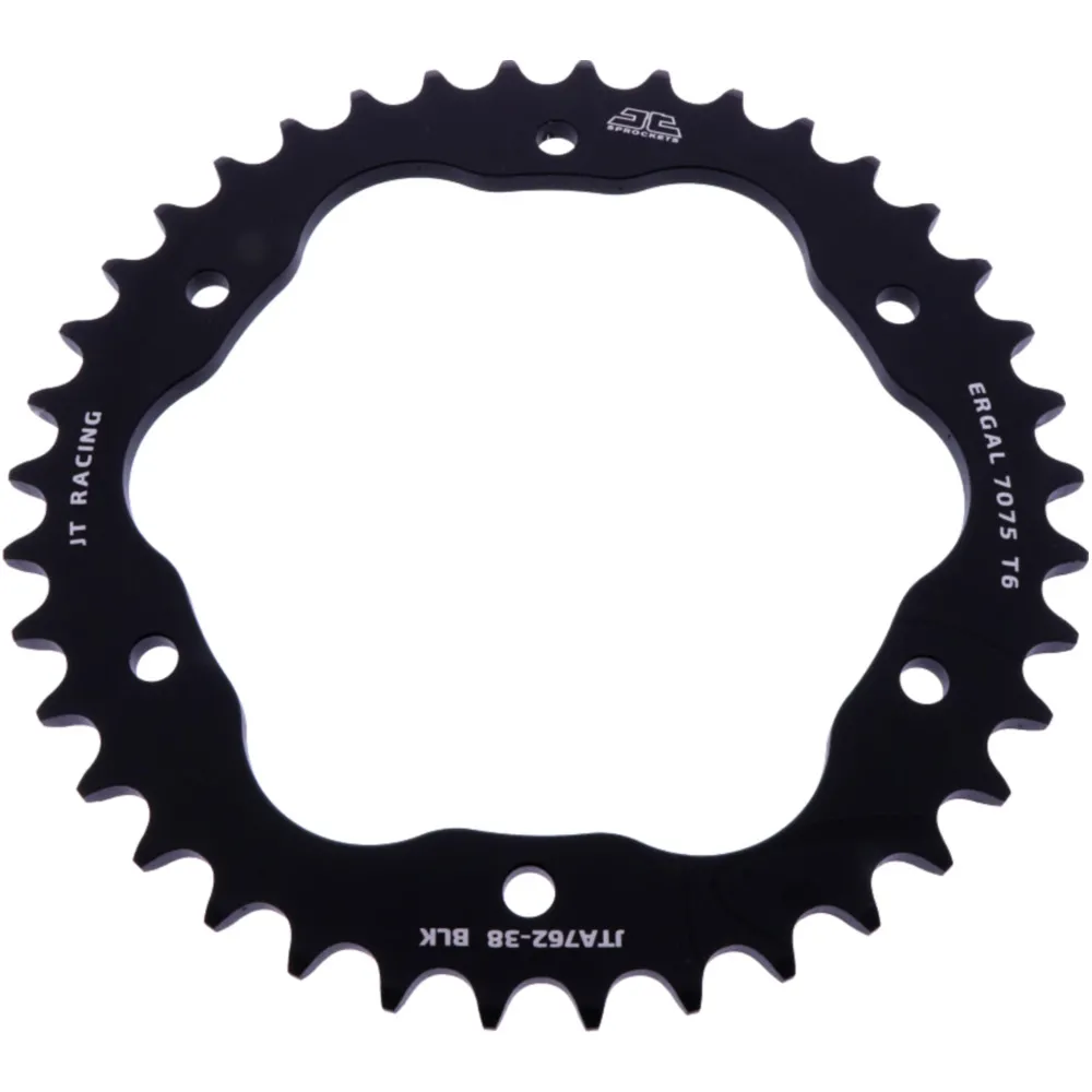 Alu-Kettenrad 38Z Teilung 520 schwarz für Kettenradträger 7585029