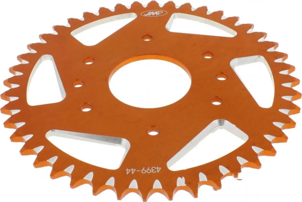 Alu chain wheel 44T pitch 520 orange