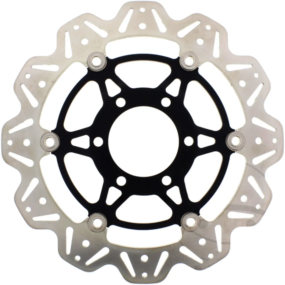 Brake disc vee front ebc VR647BLK