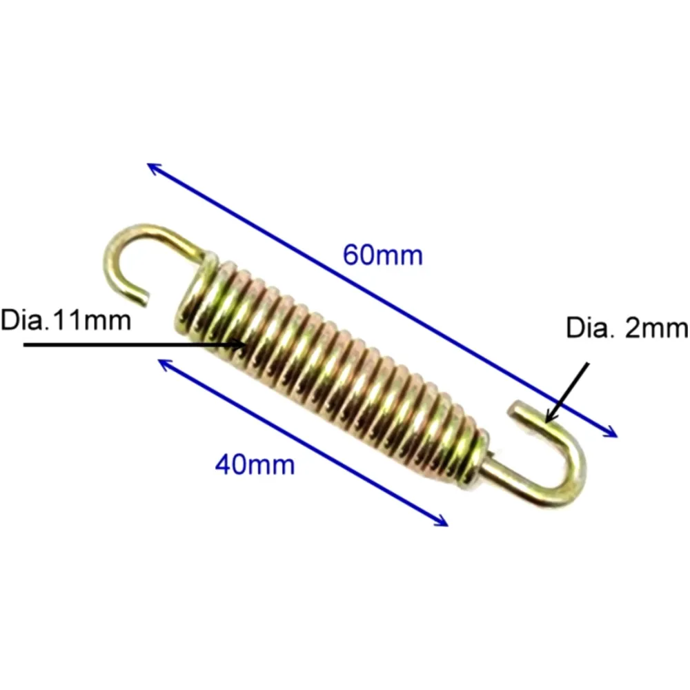 Auspuffhaltefeder JMP 60 mm Inhalt 4 Stück