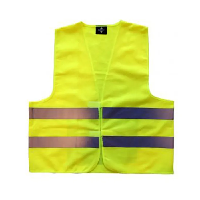 Warnweste, neongelb EN / ISO 471, Gr. XL / XXL, mit Klettverschluss