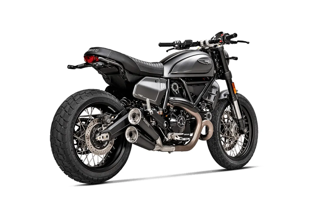 Akrapovic Optionaler Krümmer Ducati Scrambler