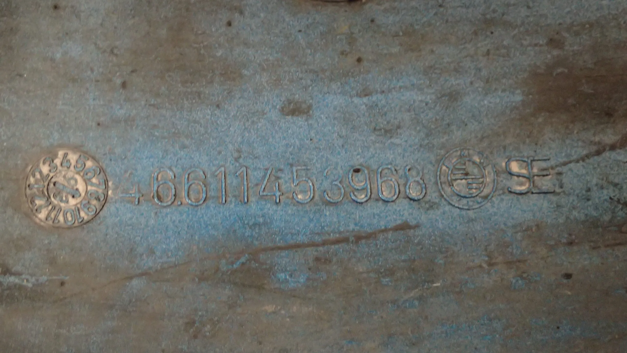 Front Fender Kotflügel Radabdeckung vorne BMW K75RT EZ.94