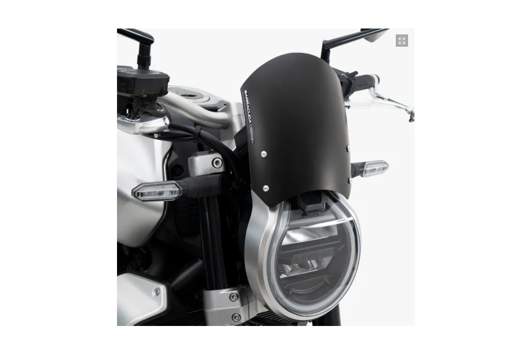 Windschild Alu Schwarz für Honda CB1000R 2021-