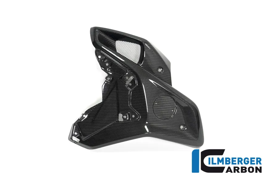 Windkanal links für orig. Edelstahl Abdeck, Carbon