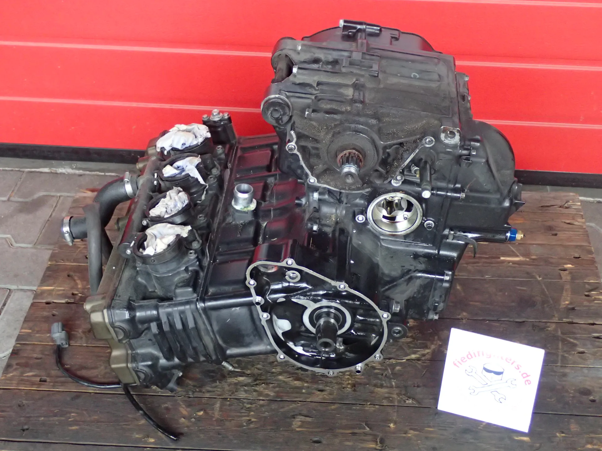 Motor engine Kawasaki Z750 ZR750J Modell 05 47475km