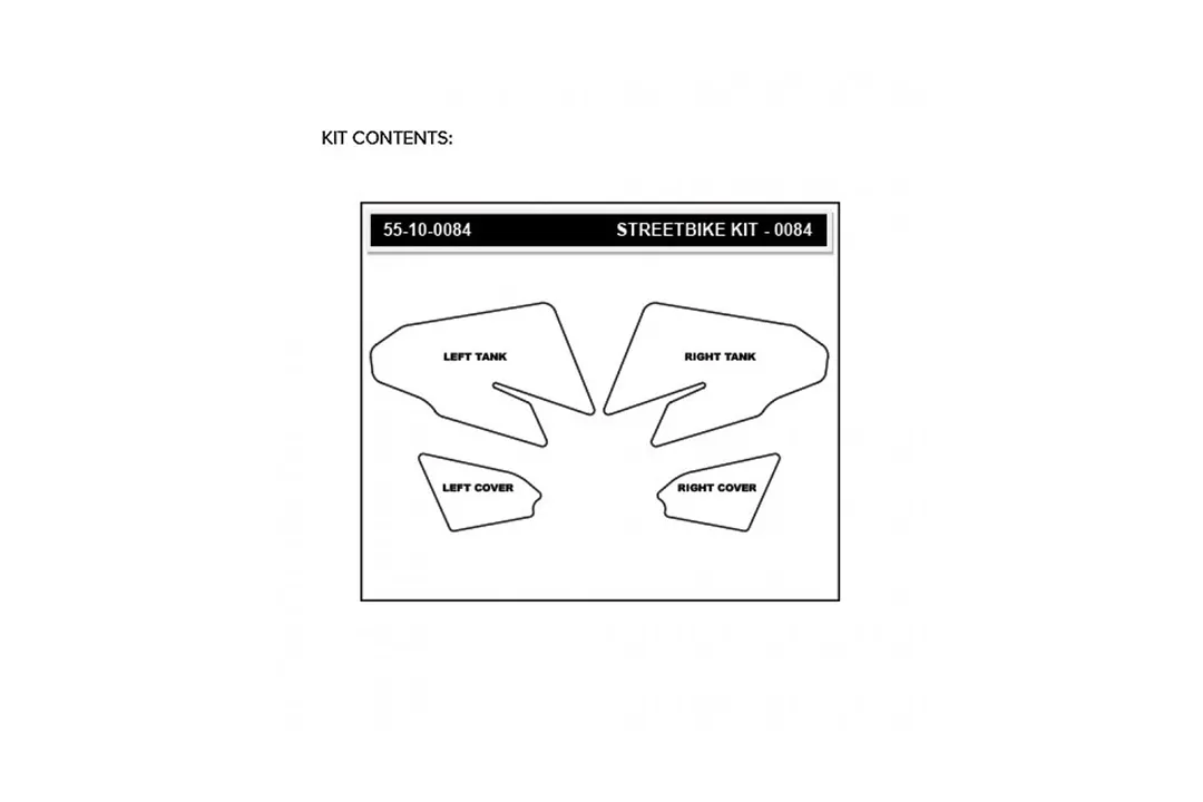 Stompgrip Hybrid, BMW F700GS und F800GS