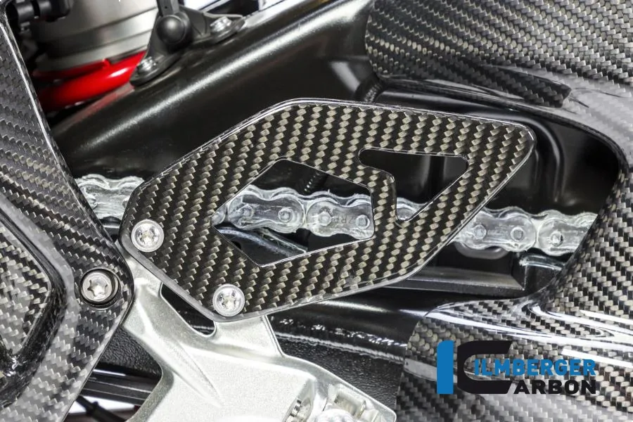 Fersenschutz linke Seite, Carbon