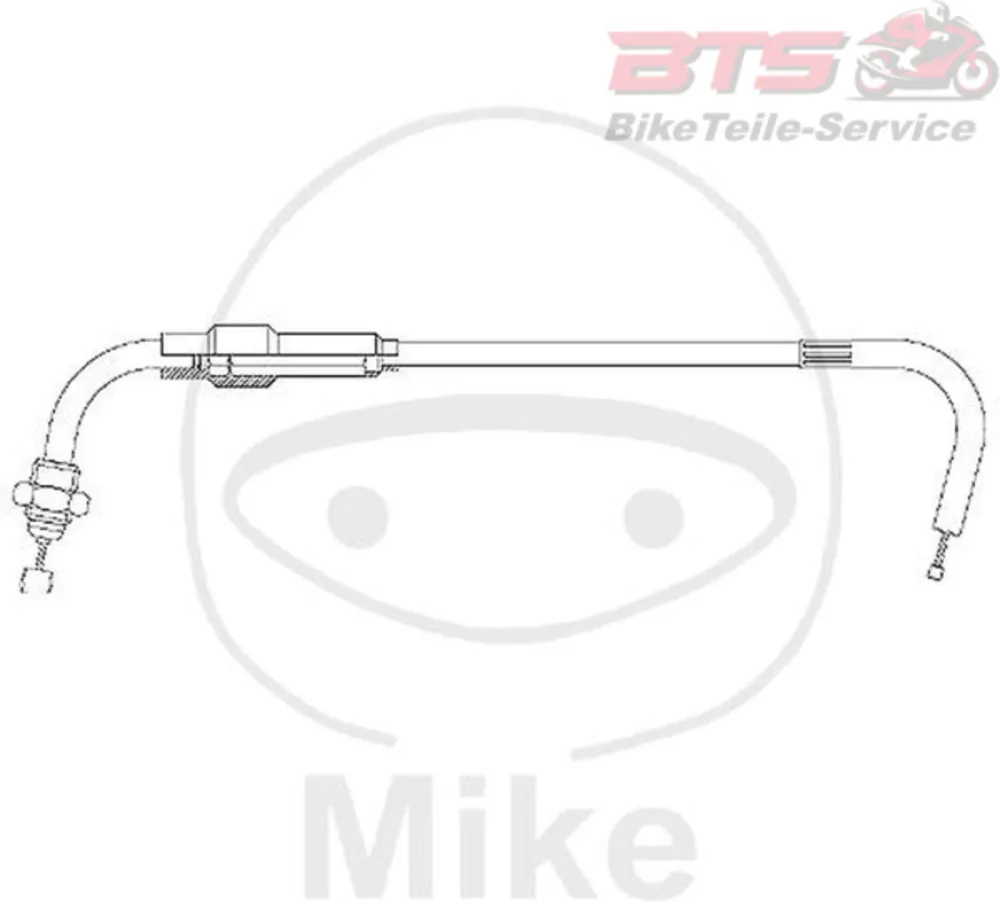 Throttle cable aa / open T040201081